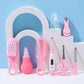 Kit de toilettage pour bébé 8 pièces – Brosse douce, peigne et coupe-ongles