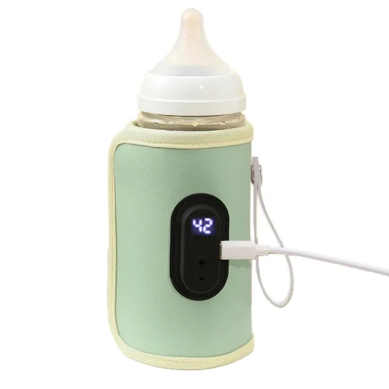 Portable Infant Bottle Warmer | Insulated Sleeve for Milk on the Go