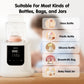 NCVI Bottle Warmer & Sterilizer | Rapid Heating with LCD Display & Timer