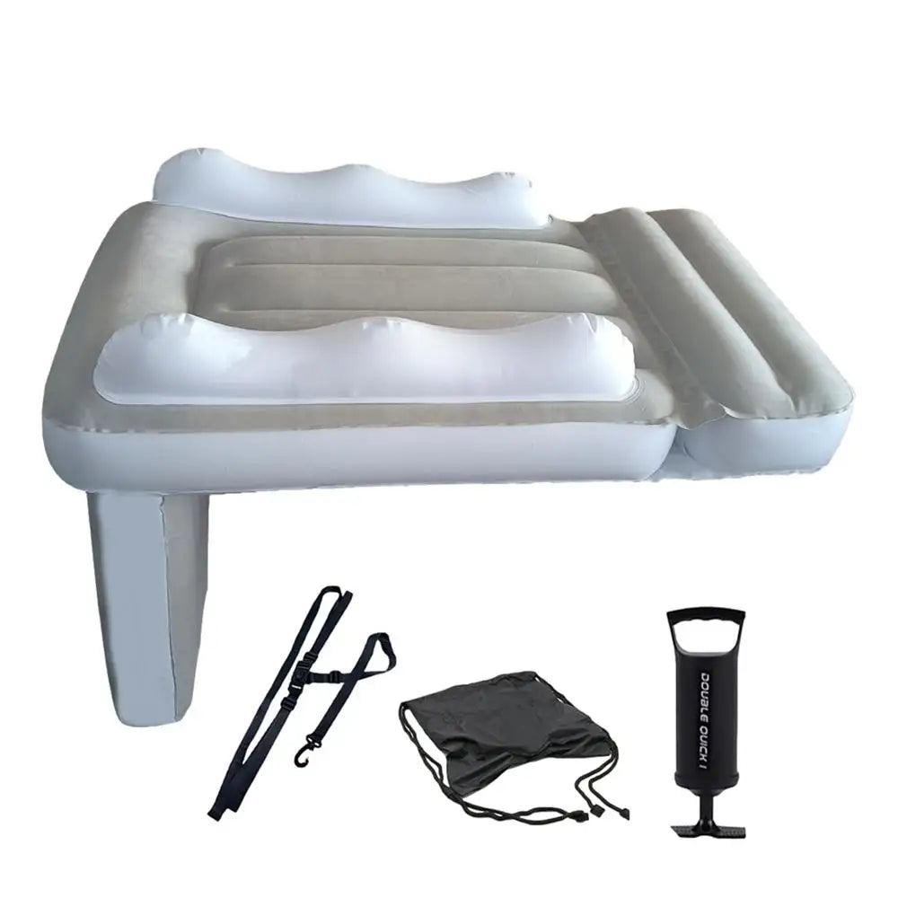 Lit d'avion portable pour tout-petits – Matelas de voyage gonflable et rallonge de siège