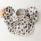 Nordic Style Baby Bib – Waterproof Short Sleeve with Pocket