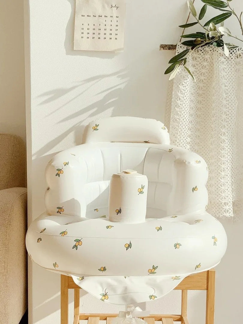 Multifunctional Baby Bath Tub – Inflatable Folding Shower & Dining Seat