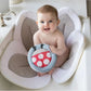 Tapis de bain pour bébé – Siège en peluche Lotus fleuri pour nourrissons
