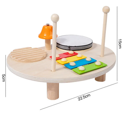 Table musicale multifonctionnelle – Amusante pour les enfants de 2 à 4 ans !
