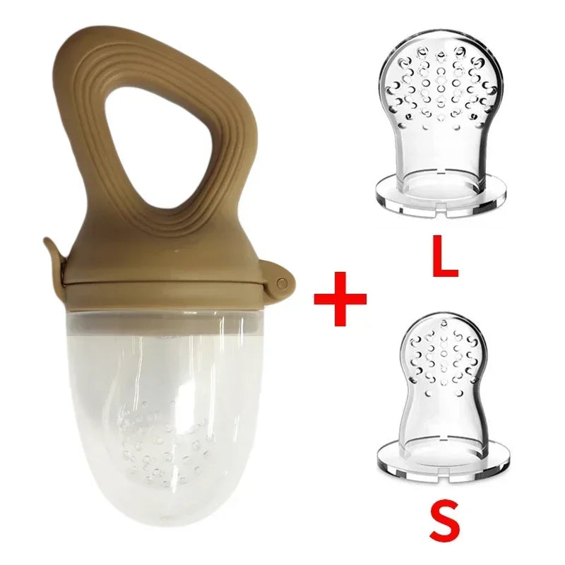 Baby Fruit Feeder Pacifier – BPA-Free Silicone Teething Soother