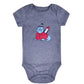 5-Pack Newborn Bodysuits – Soft 100% Cotton Cartoon Outfits (0–24M)