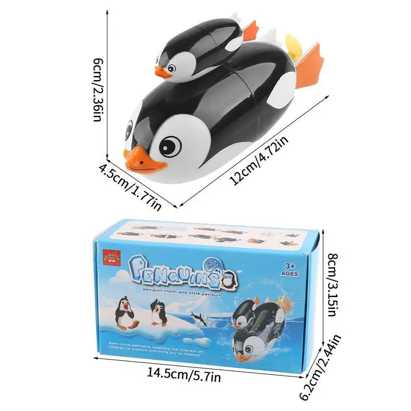 Pingouin électrique pour le bain – Jouet flottant et amusant pour les tout-petits