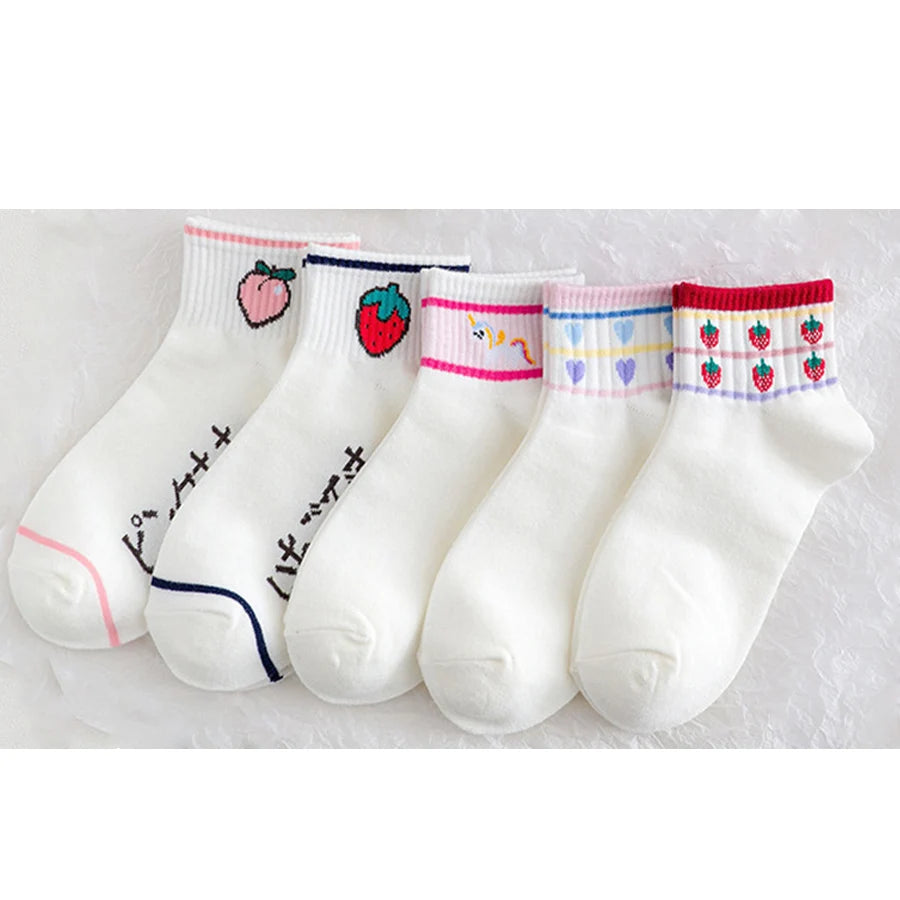 Chaussettes de sport en coton pour femmes