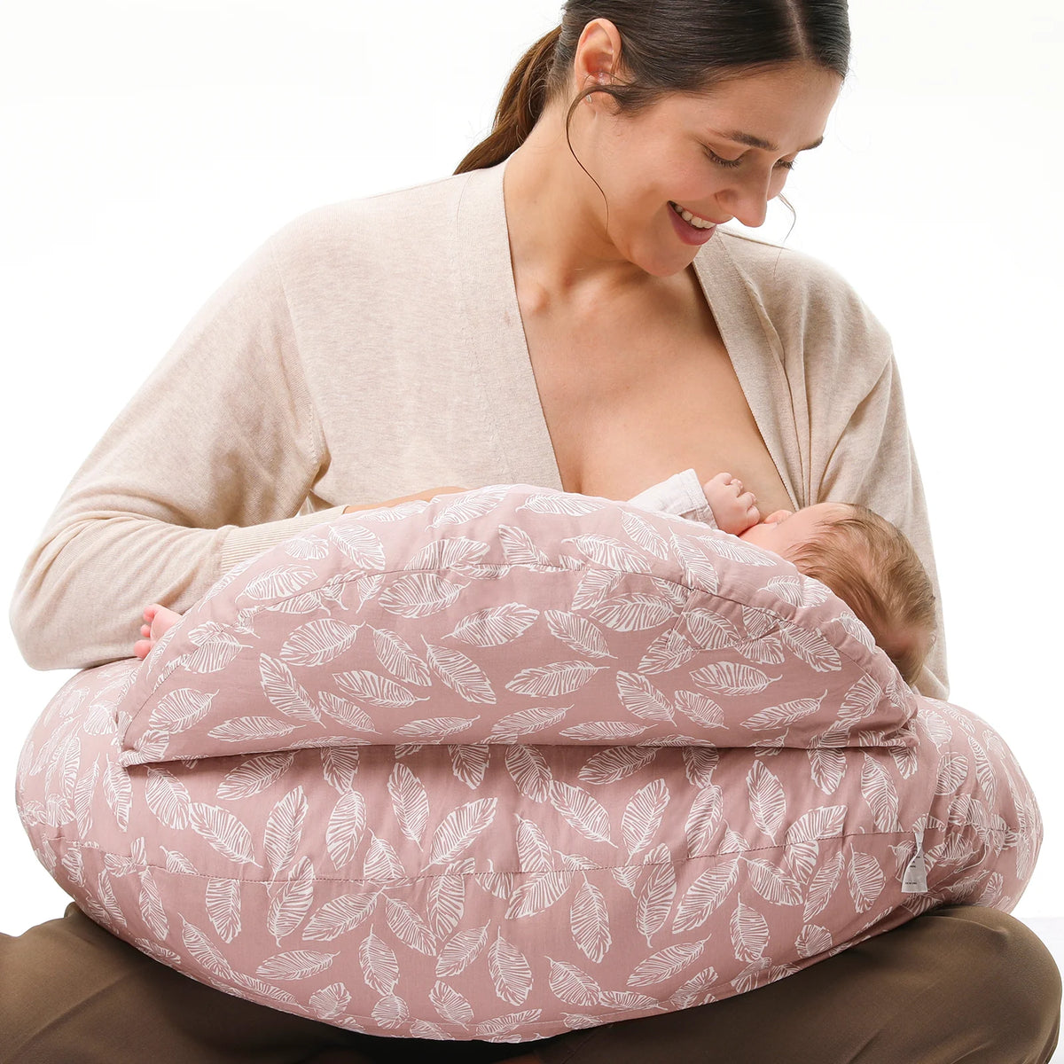Coussin d'allaitement Momcozy – Soutien supplémentaire pour maman et bébé