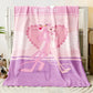 MINISO Pink Panther Flannel Blanket Suitable for Bedroom, Iving Room,sofa,student Nap,office Nap,camping Trip,children's Gift