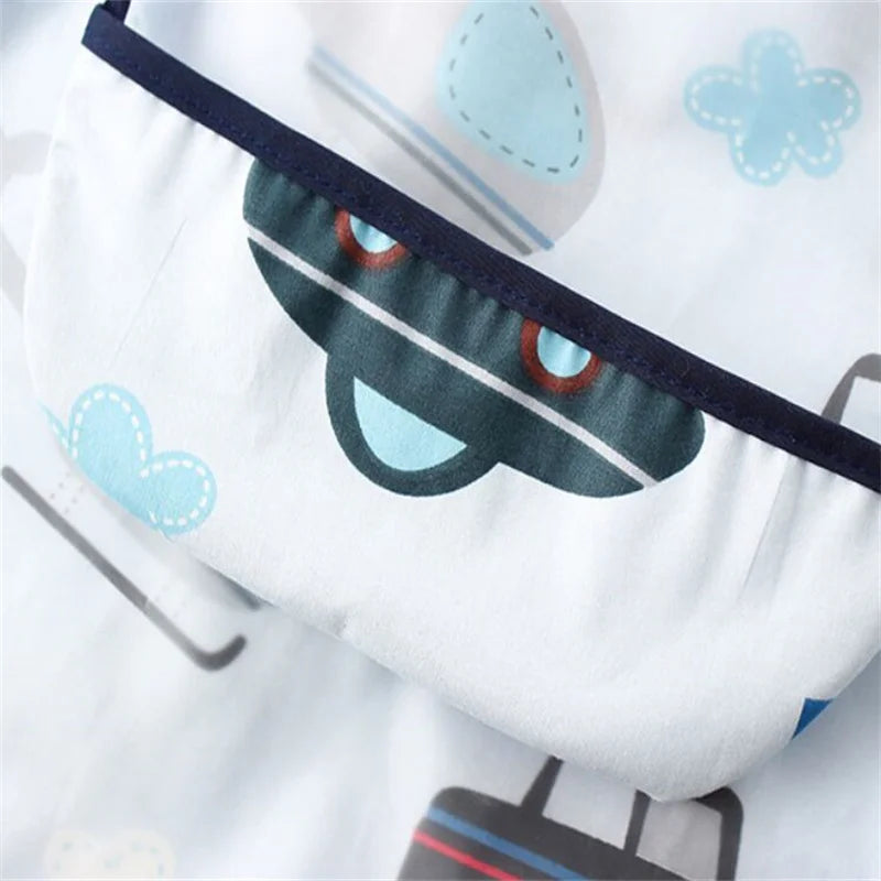 Waterproof Long-Sleeve Baby Feeding Bib (0–2Y)