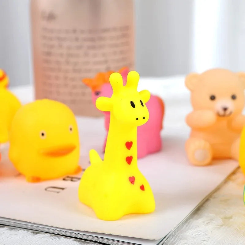Kids Bath Play Set – Soft Rubber Swimming Toys for Toddlers