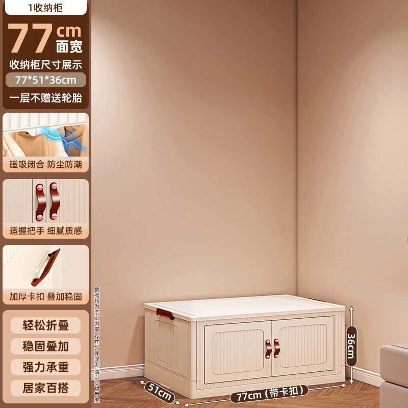 Armoire de rangement pour bébé – Pliable, élégante et fonctionnelle