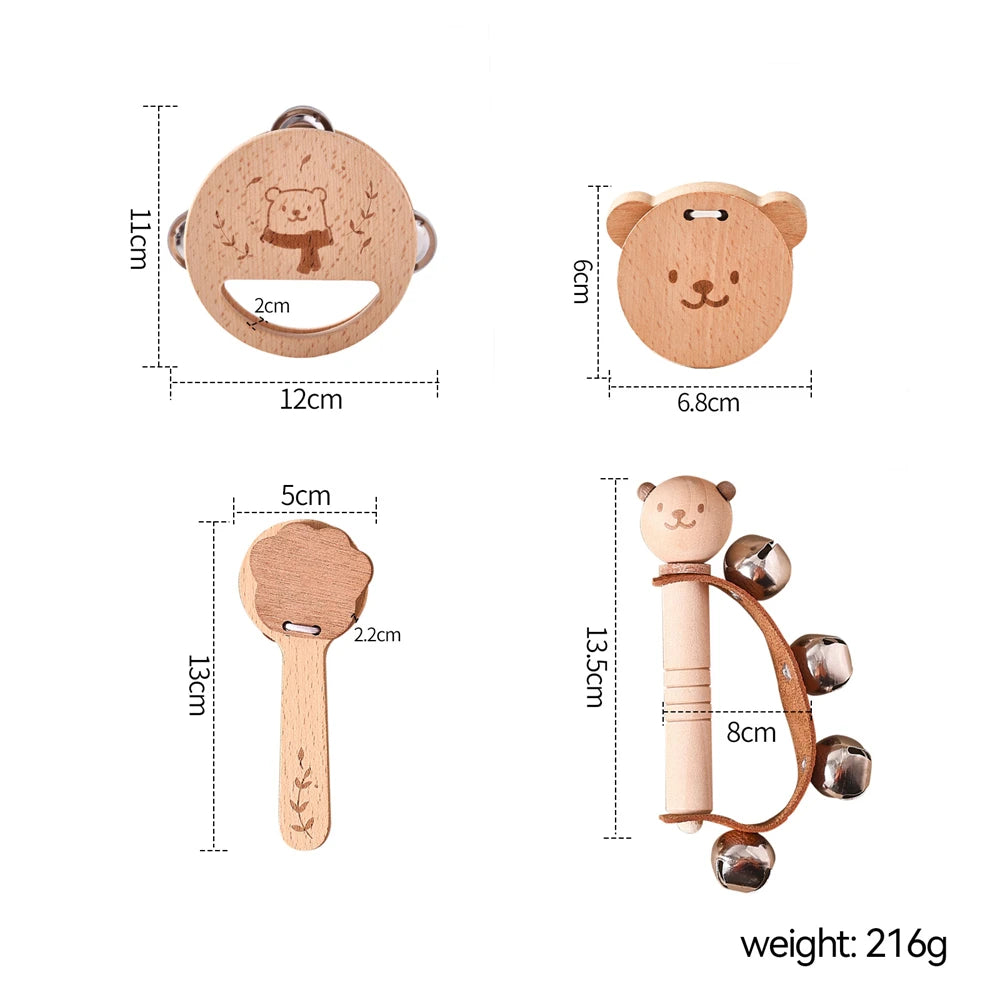 Wooden Musical Toy – Montessori Fun for Toddlers
