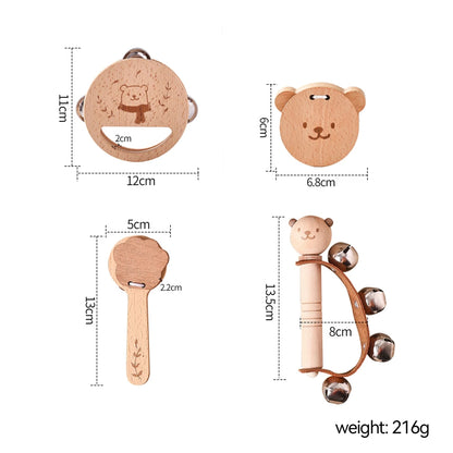 Wooden Musical Toy – Montessori Fun for Toddlers