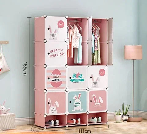 Portable Kids Wardrobe – Baby Clothes & Toy Organizer