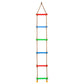Filet d'escalade arc-en-ciel pour enfants