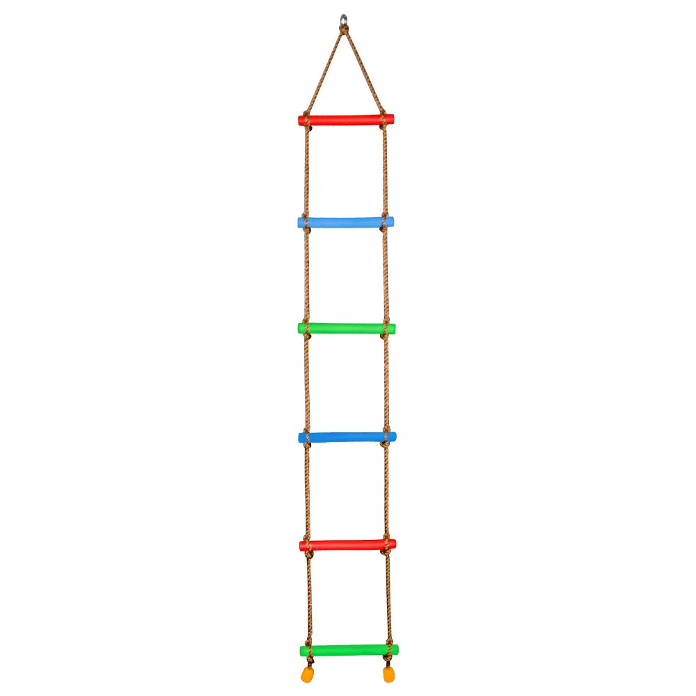 Filet d'escalade arc-en-ciel pour enfants
