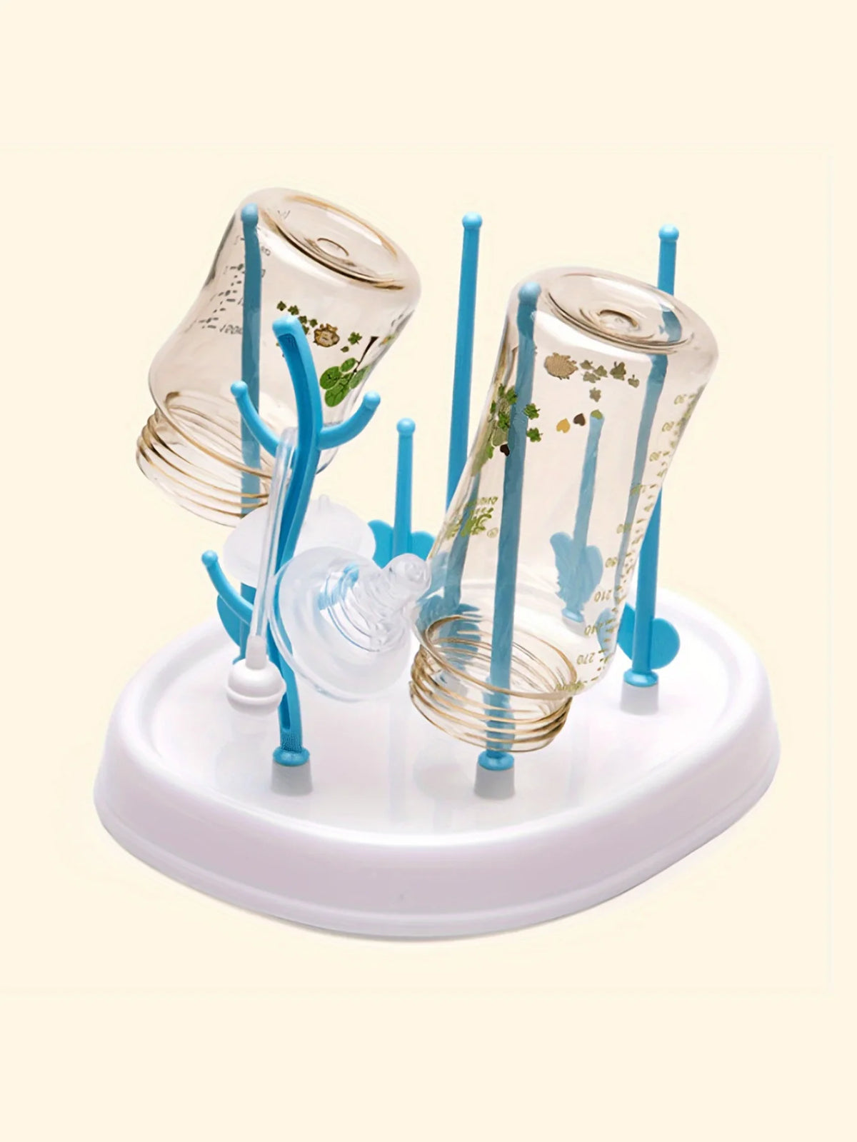 Baby Bottle Holder & Dryer – Detachable Tree-Style Draining Rack