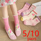 Girls' Cartoon Cotton Socks