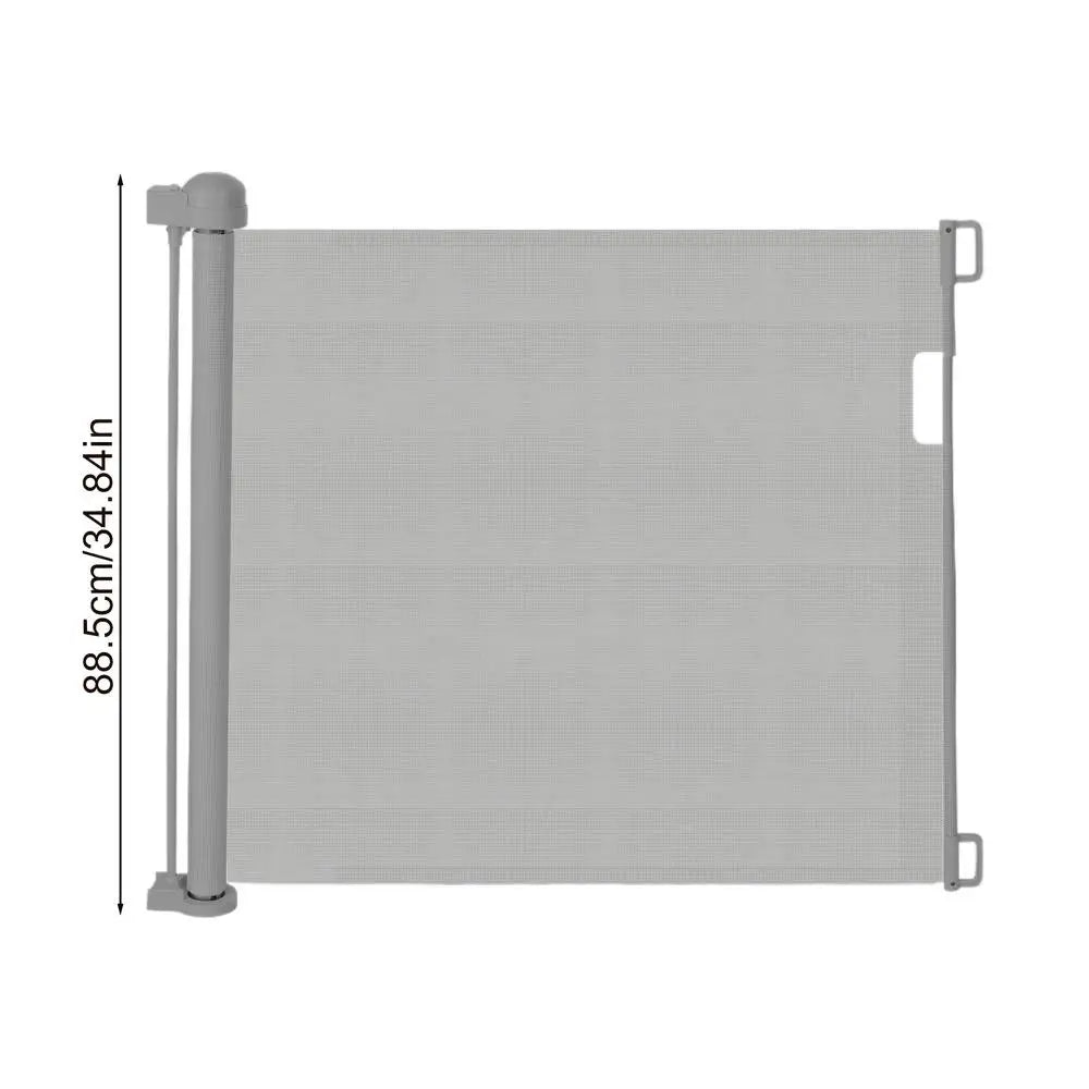 Retractable Baby Stair Gate – Extra-Wide No-Drill Mesh for Indoor & Outdoor Use