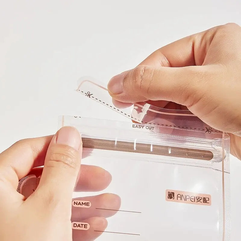 Sachets de conservation du lait maternel Anpei – Portables, jetables, pour réfrigérateur et congélateur