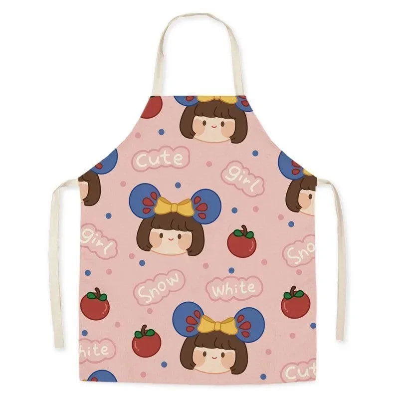 Cute Animal Print Kids Cooking & Cleaning Apron