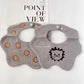 Waterproof Baby Bib – Soft Cotton Burp Cloth for Newborns