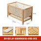 Convertible Baby Bassinet – Guardrail & Rolling Design