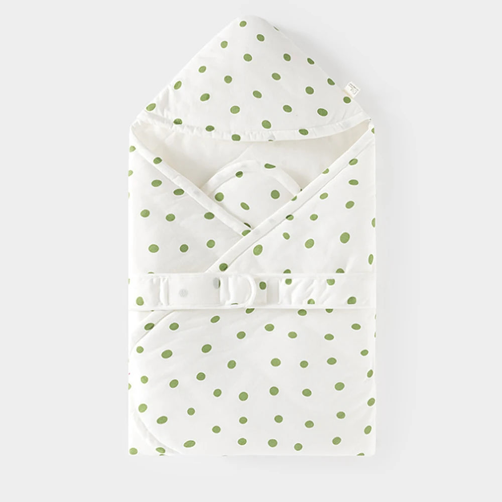 Baby Receiving Blanket Quilted Warm Autumn Winter Newborn Swaddle 0 3 Months Baby Wraps For Boys Girls