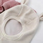 Cagoule d'hiver en laine à oreilles de lapin – Bonnet chaud et ajustable pour enfants