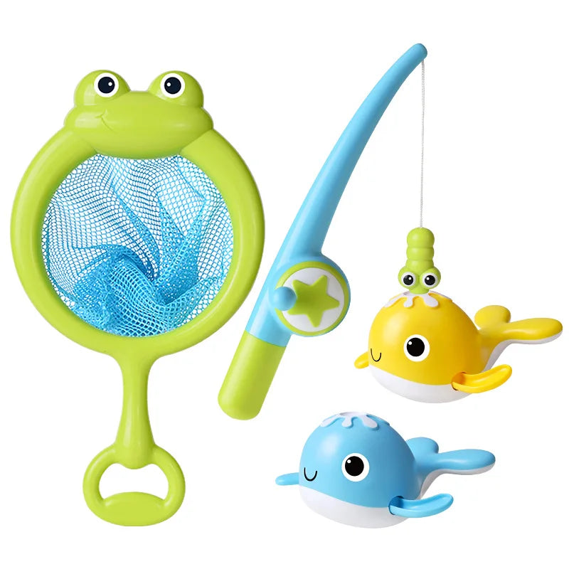 Interactive Baby Bath Toys – Pool & Water Play Animal Fishing Set