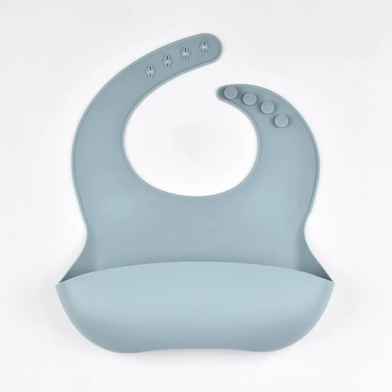 Infant Eating Bib – Pocket Bib for Saliva & Food Spills