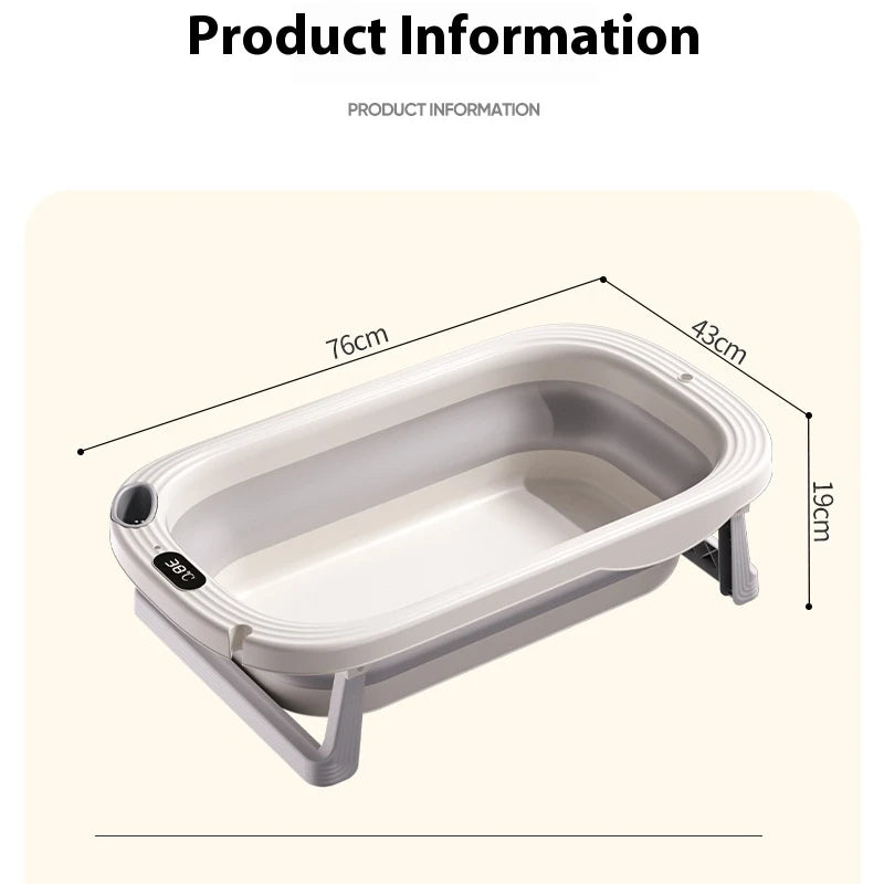 Foldable Baby Bath – Comfortable, Warm & Adjustable