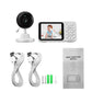 Babyphone DANMINI 3,5" RGB – Caméra interphone avec vision nocturne et voix