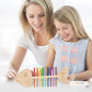 Montessori Fish Bone Puzzle – Color & Sensory Matching Toy