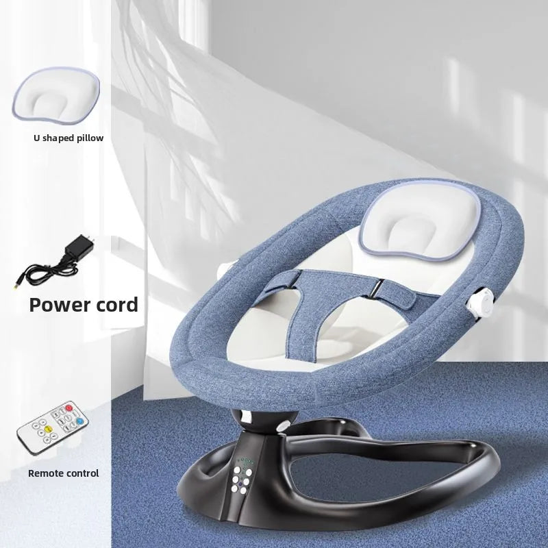 Electric Baby Swing – Soothing Cradle for Newborns