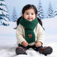 1 à 10 écharpes bébé d'hiver, cache-cou doux en maille pour garçons et filles, chaude et coupe-vent.