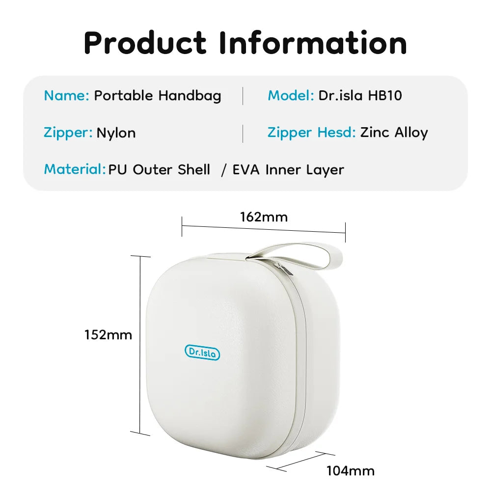 Dr.isla EVA Hard Case Wearable Breast Pump Box Protective Carrying Storage Bag