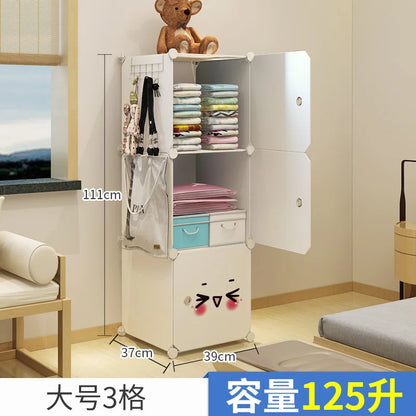 Modular Baby Closet – Living Room & Nightstand Organizer