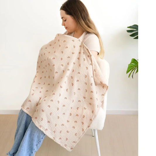 Lightweight Nursing Cover – Privacy Apron for Mothers & Babies