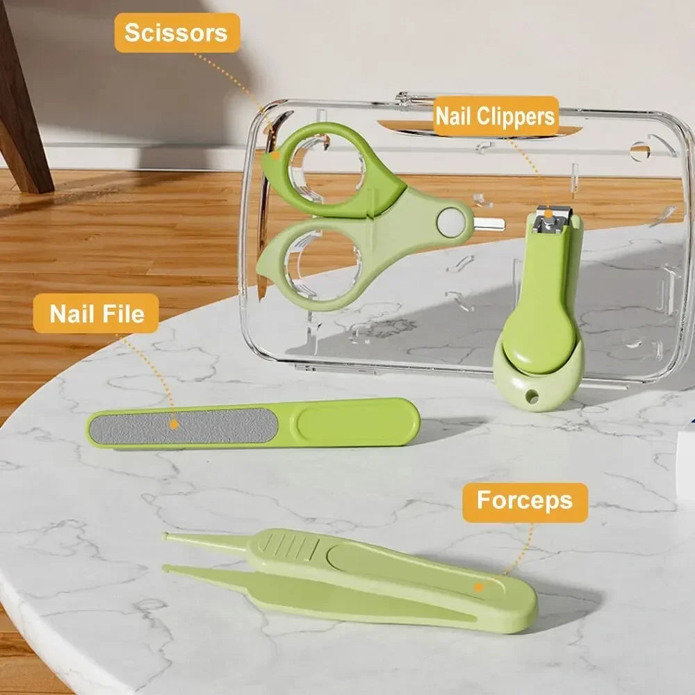 Kit de soin des ongles portable pour bébé – Coupe-ongles et couteau à ongles
