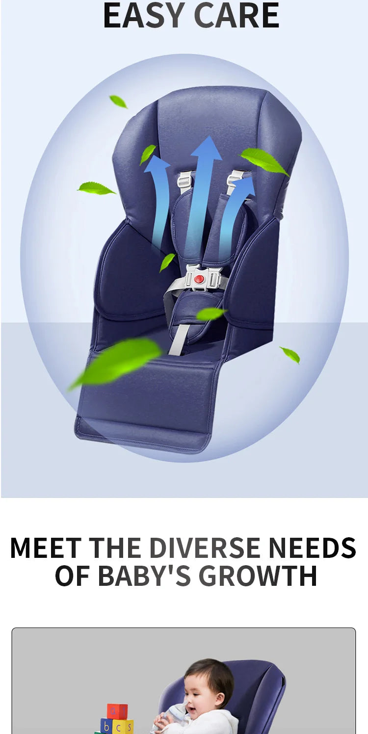 Multi-Functional Baby Dining Chair – Portable & Height Adjustable