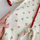 Combinaison cerise mignonne pour bébé fille