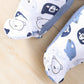 Body bébé 2 pièces quatre saisons à nouer aux pieds pour garçon, petit ourson créatif, adorable body en pur coton doux et confortable.