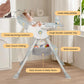 3-in-1 Portable Baby Highchair – Adjustable Feeding Seat with Removable Tray