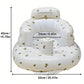 Inflatable Baby Bathtub & Chair – Portable Toddler Seat with Back Support
