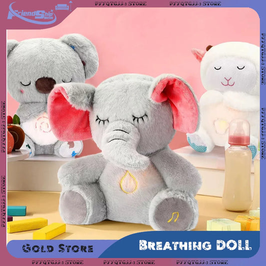 Breathing Koala Elephant – Soothing Sleep Buddy