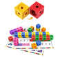 Cubes Montessori pour enfants – Jeu de construction éducatif