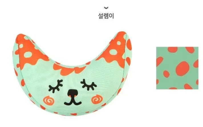 Child Car Seat Cushion – Crescent Neck & Sleep Pillow
